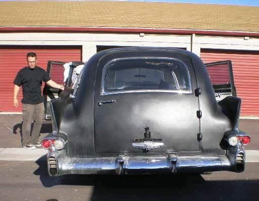 1958 cadillac eureka hearse landau runs & drives titled not ambulance 1957 1959