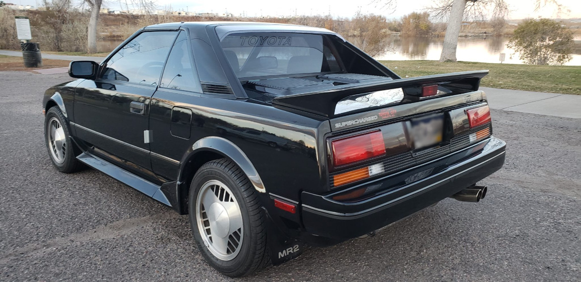 43k-mile 1988 toyota mr2 supercharged 5-speed