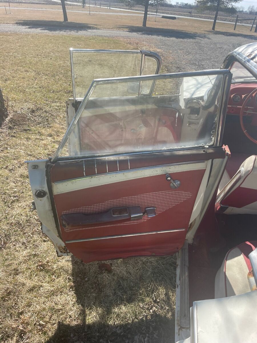 1960 chevrolet impala sedan white rwd automatic flattop