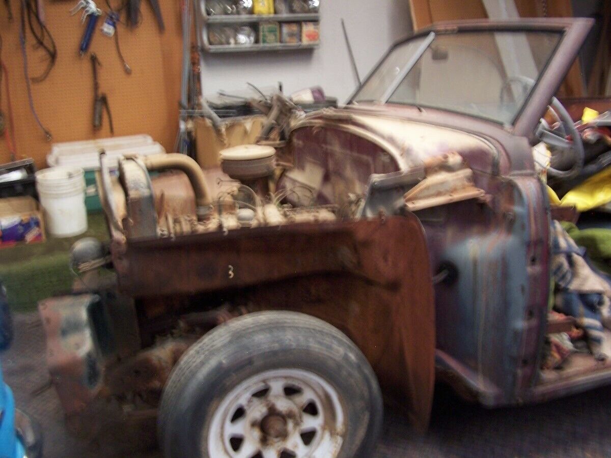 1951 dodge wayfarer convertible with parts car