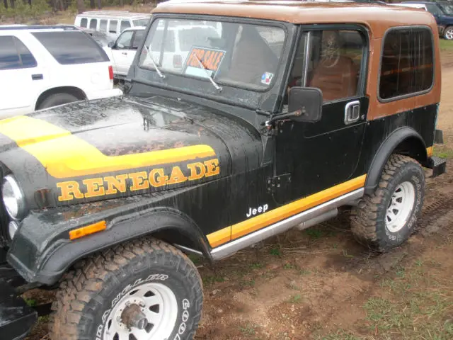 1982 jeep cj-7 original low miles 401 v-8 added