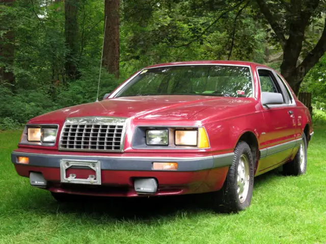 1983 thunderbird turbocoupe - collector's condition turbo