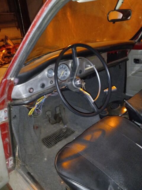1969 volkswagen karmann ghia 1.6 coupe coupe red rwd manual