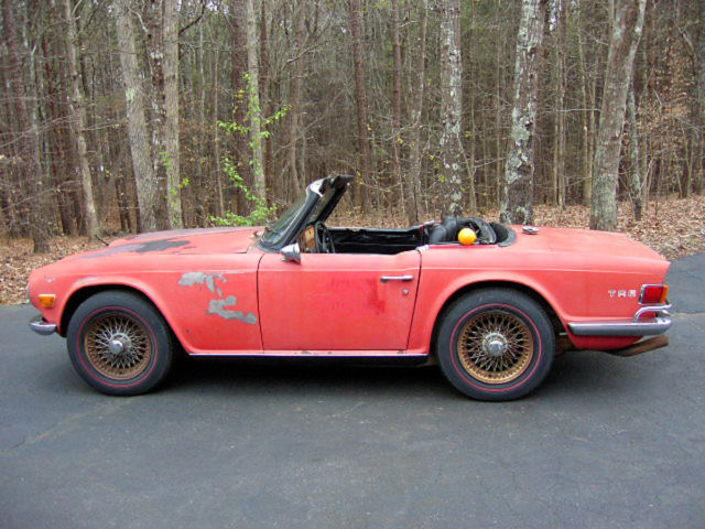 1971 triumph tr6 roadster 71 tr 6