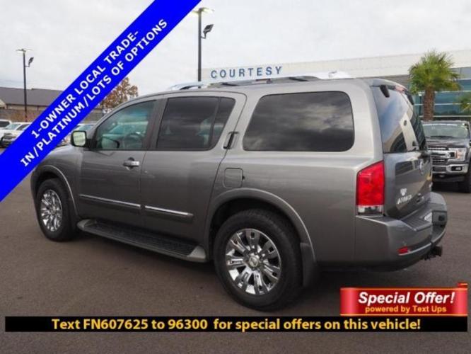 2015 nissan armada platinum 4x2 platinum 4dr suv for sale in hattiesburg, mississippi