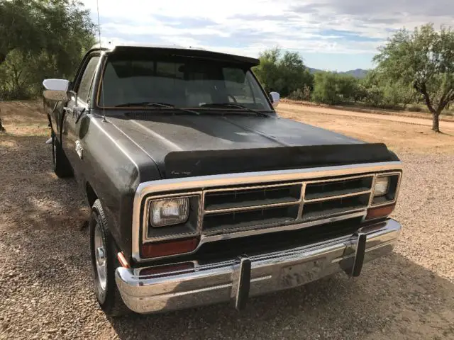 1990 dodge cummins 12v d250 diesel long bed pickup truck 1st gen brown