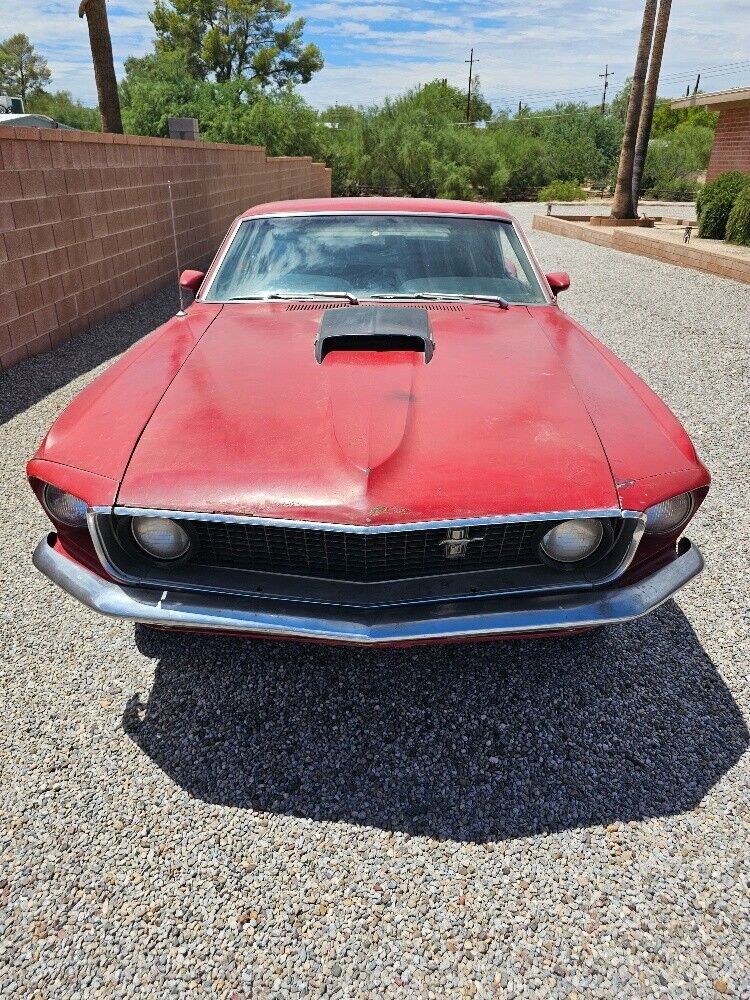1969 ford mustang cobra jet red mach 1 428 cobra jet