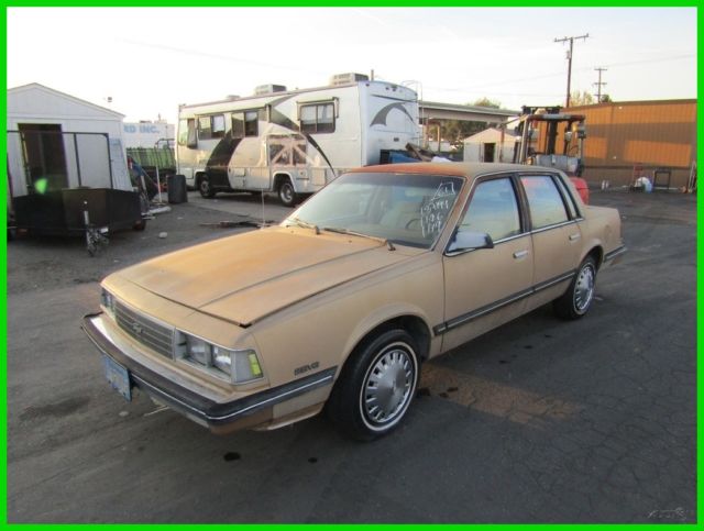 1986 chevrolet celebrity used 2.8l v6 12v automatic no reserve
