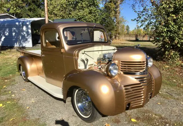 1950 dodge pick up resto mod hot rod mopar show truck