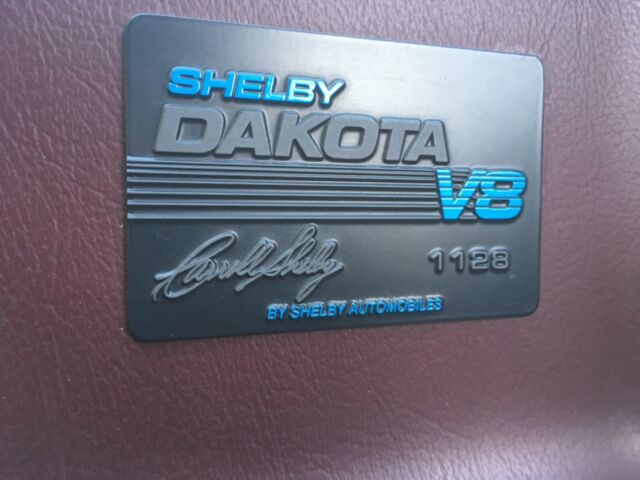 1989 dodge shelby dakota, all original survivor, rust free, only 63k miles!