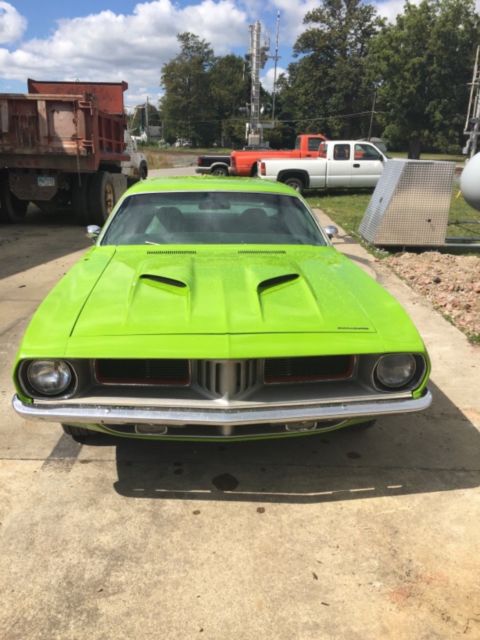 1974 plymouth barracuda actual ‘cuda 318 automatic. no reserve