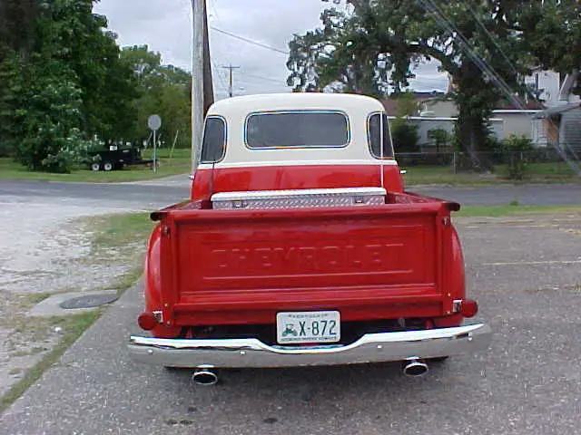 1954 chev five window truck nut and bolt frame off