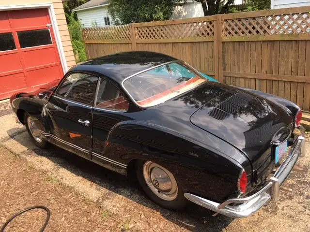 1960 vw karmann ghia - survivor car, very original