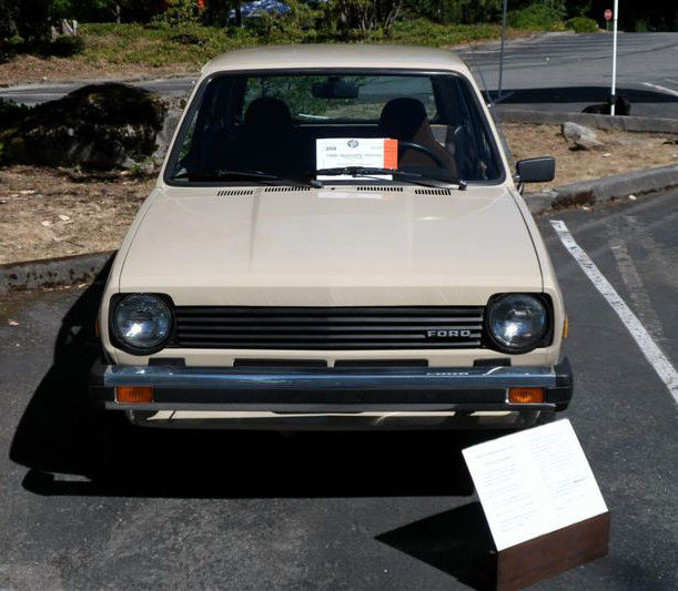1980 ford fiesta mk i german made for u.s. mkt. 1.6l british 75bph kent