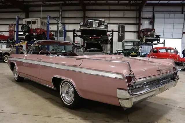 1963 oldsmobile starfire 78710 miles antique rose metallic convertible v8 autom