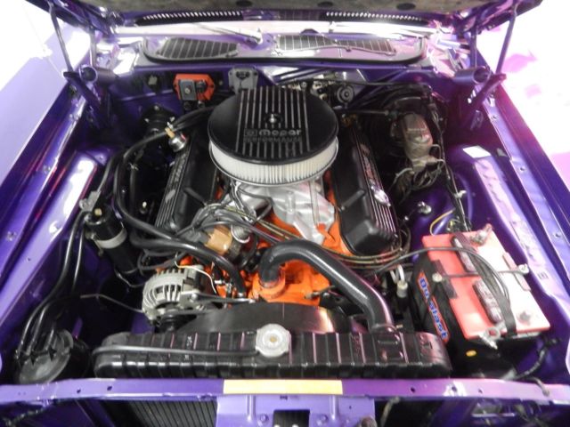 1973 plymouth barracuda plum crazy purple 440 auto recent restoration