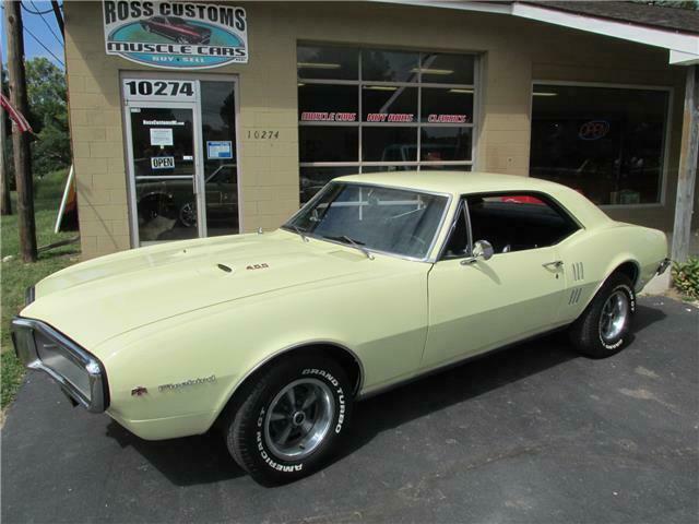 1967 pontiac firebird 400 - #'s matching - phs docs