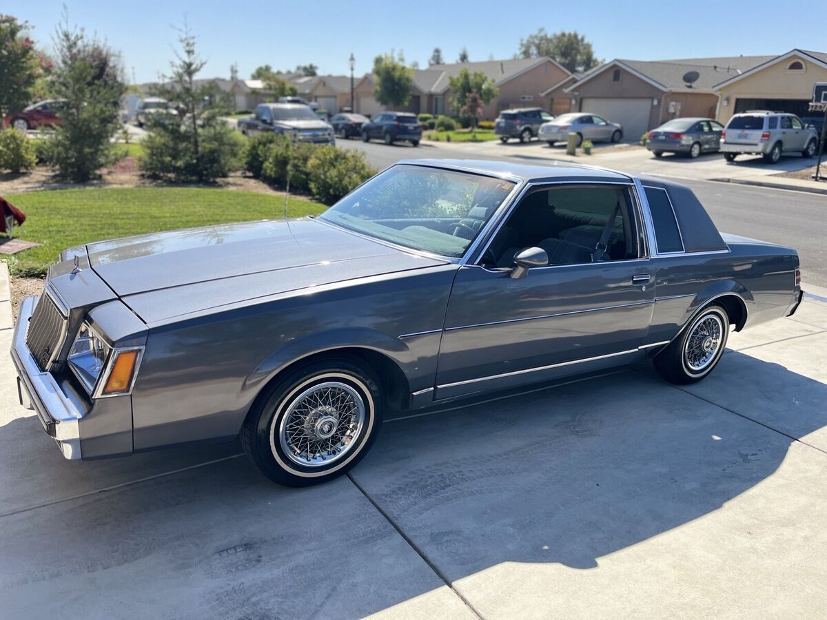 1985 buick regal coupe black limited
