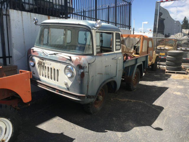 1957 57 willys willy's fc150 fc-150 jeep forward control pickup truck has title