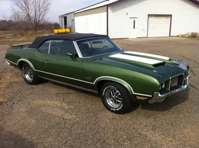 1972 olds cutlass 442 convertible, beautiful clone restoration, show or cruise!
