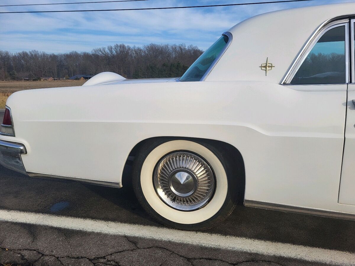 1956 lincoln continental mk ii coupe white
