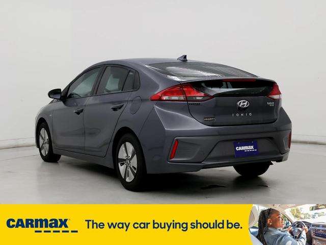2020 hyundai ioniq hybrid blue