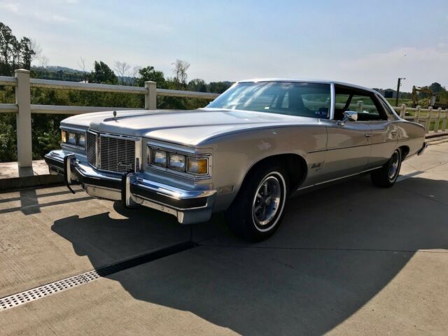 1976 pontiac bonneville brougham original unrestored vintage classic clear title
