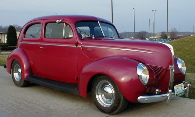 1940 ford street rod hot rod old school (all steel, all ford) see video
