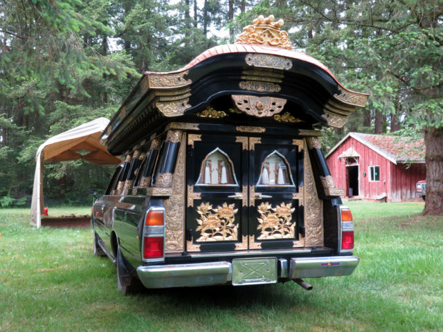 1983 japanese hearse - ultra rare find! toyota crown, 6 cyl., 4 speed, rh drive