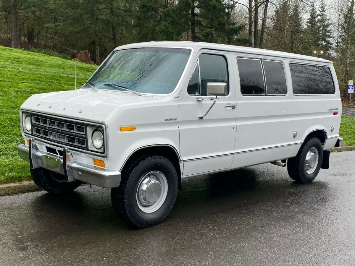 1978 ford e-250 heavy duty club wagon van 53k original miles