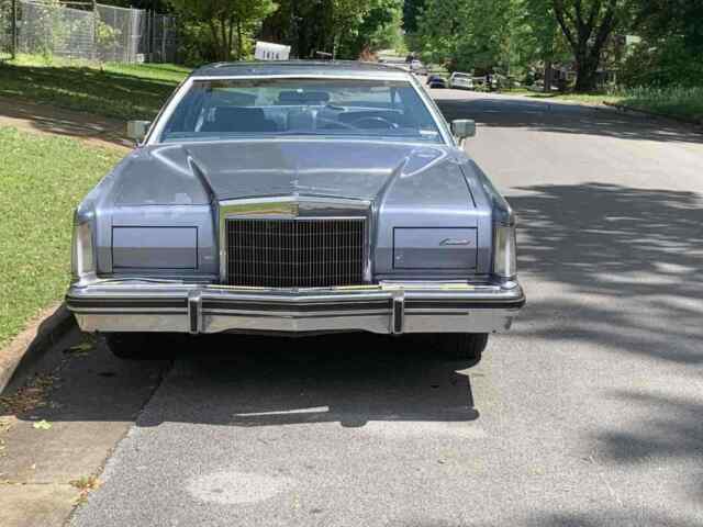1979 lincoln mark v sedan blue rwd automatic genvenchy