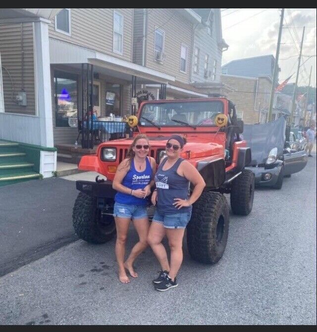 1990 jeep wrangler / yj suv orange 4wd manual islander