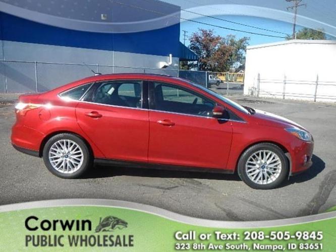 2012 ford focus sel sel 4dr sedan for sale in nampa, idaho