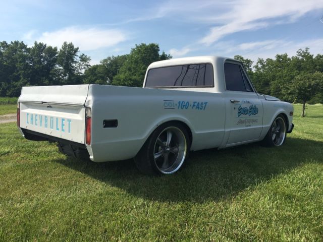 1968 chevrolet c10 pickup gmc rat rod shop truck bagged lowered 5.3 ls swap 3100