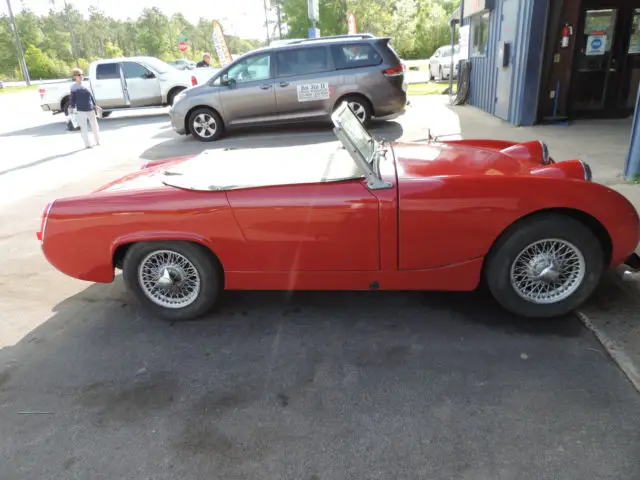 austin healey sprite titled as a 1959 car