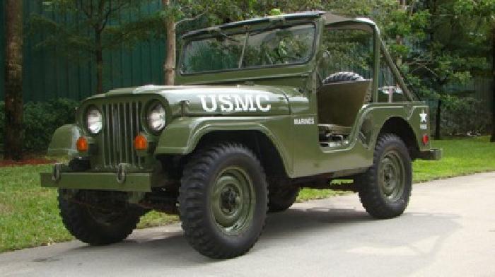 1955 jeep cj cj army jeep in pompano beach, fl