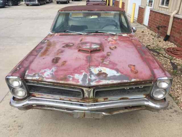 1965 pontiac gto phs douumneted tri power 4 speed!