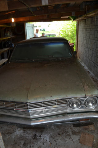1965 chevrolet chevelle model 300 chevy - absolute barn find