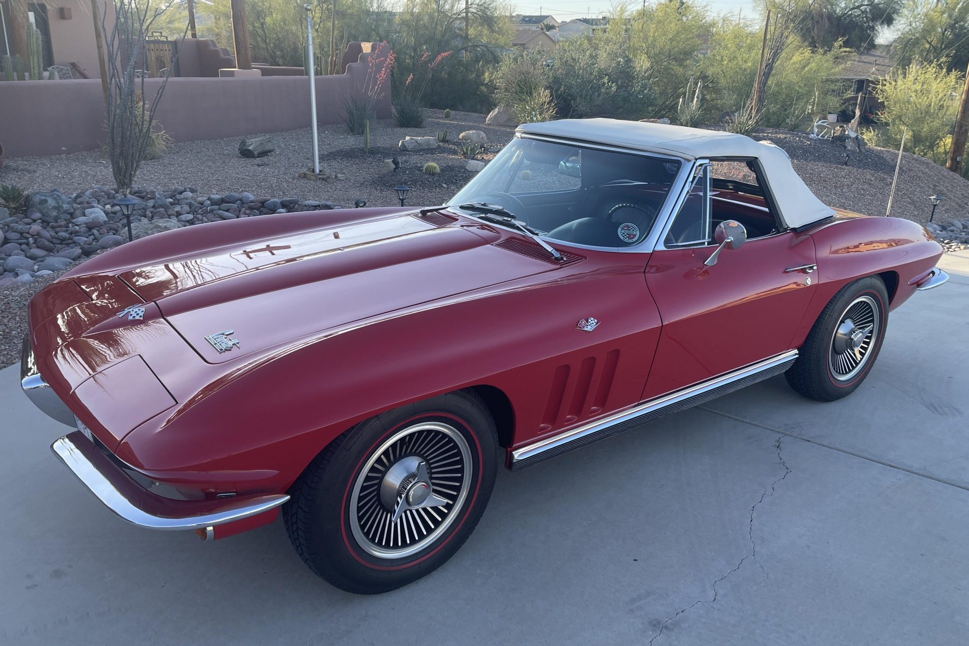 1966 chevrolet corvette convertible 4-speed