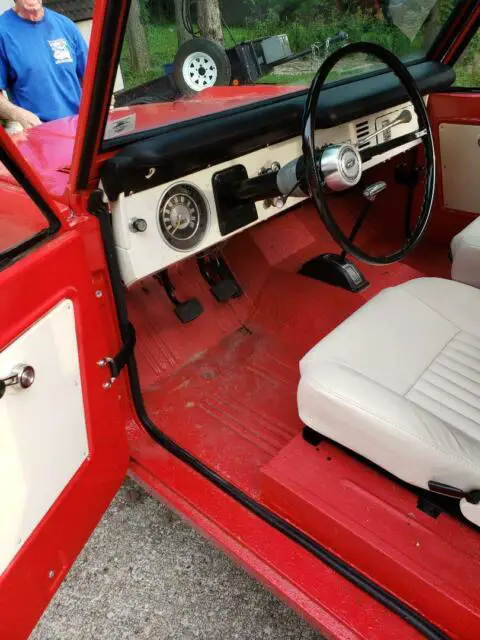 1968 ford bronco half cab truck
