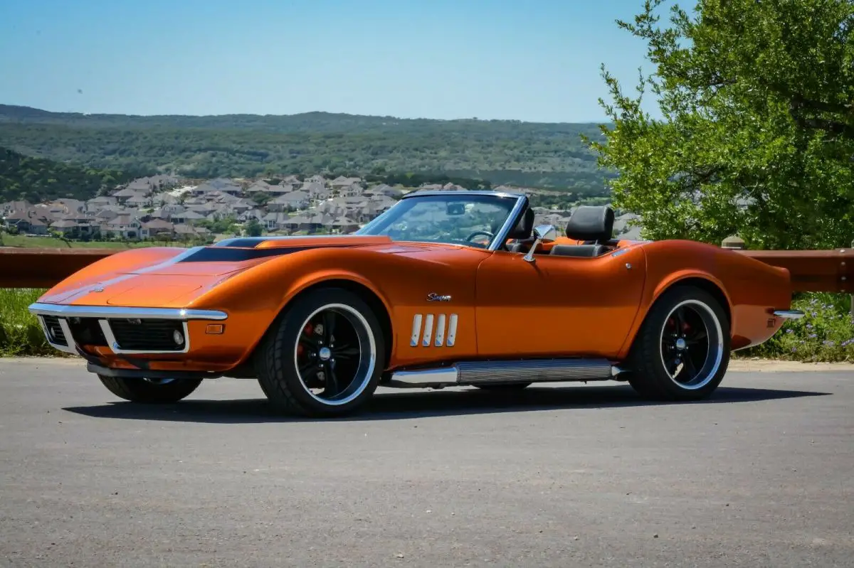 1969 chevrolet corvette stingray convertible no reserve! custom build!