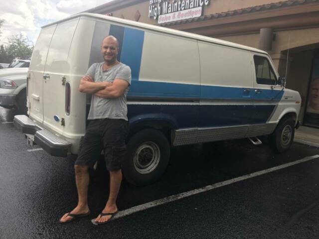 1989 ford econoline e350 diesel van - $4500 - smog exempt in ca