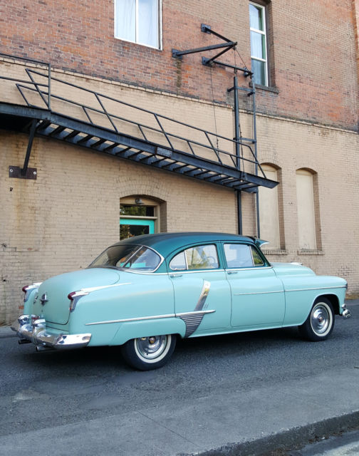 1951 oldsmobile rocket 88 4-door sedan hot rat rod old school original interior