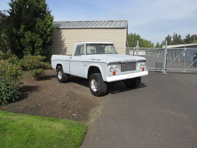 barn find-- extremely rare dodge power wagon, 1 of 281 v8 sweptline 4x4