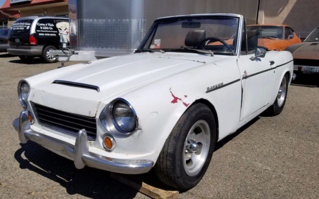 1969 datsun 1600 roadster-long, long time sitter-solid project- 5 speed