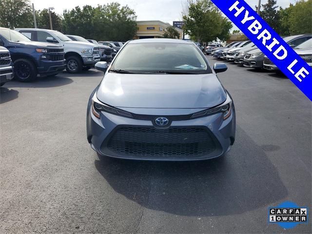 2022 toyota corolla hybrid le