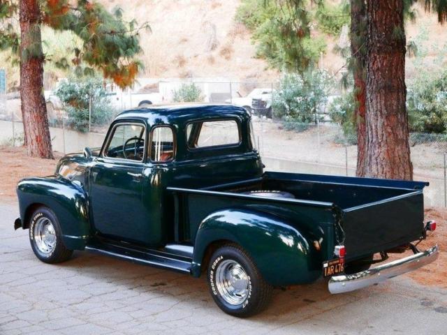 1950 chevrolet 3100 91286 miles green pickup 230 6 cyl automatic
