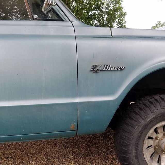 72 k-5 blazer k-5 older restoration