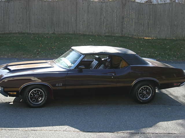 1970 oldsmobile cutlass supreme. turned into 442 convertible w30 tribute