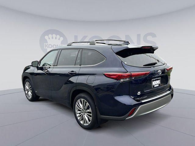 2022 toyota highlander hybrid platinum